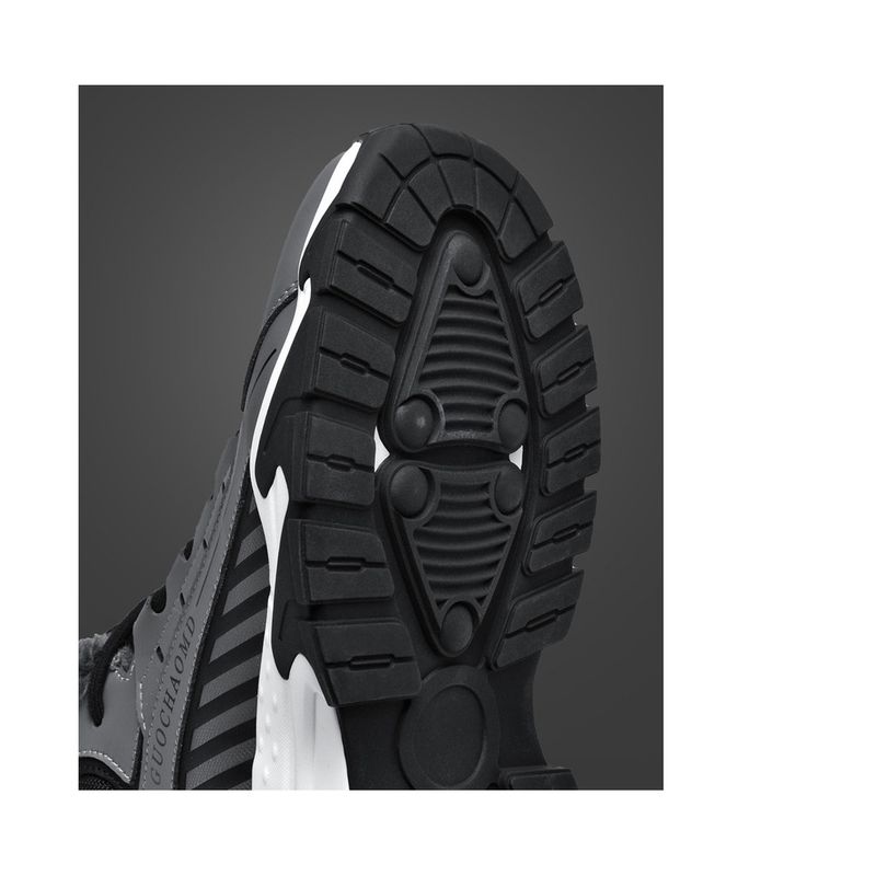 Men's Snow Boots Sheepskin Winter Suede Thickened Warmth High-Top Slip-Resistant Waterproof_voghion.com