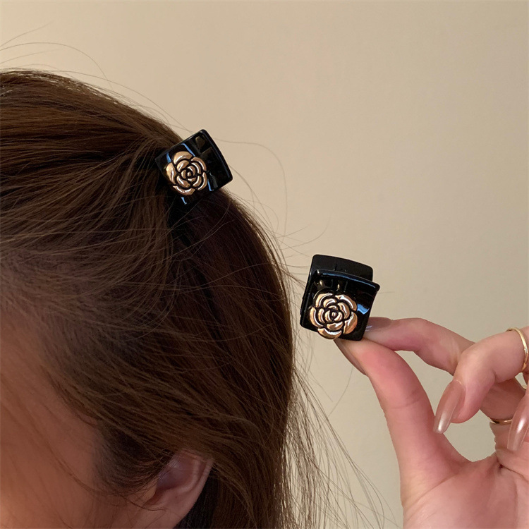 Clip per tromba camelia retrò francese, clip per capelli principessa femminile, mini clip per frangia, clip laterale, forcina per squalo_voghion.com