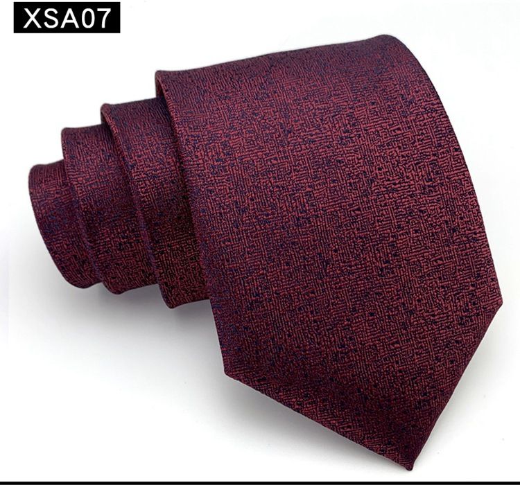 Corbata de boda para novio, ocasión roja, traje elegante y atractivo, vestido formal, cuello, huella de mano tradicional en versión amplia_voghion.com