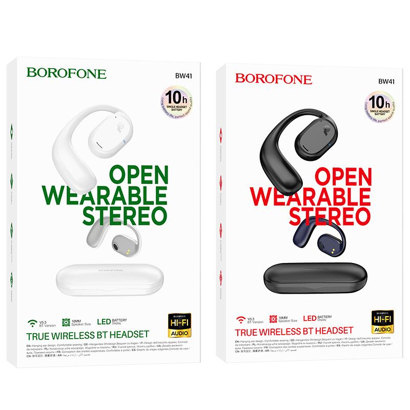 Music Festival BW41 New Open True Wireless Bluetooth Headphones for Sports, Running, Music, and Call_voghion.com