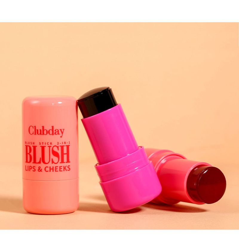 Clubday Beauty Hit Vierfarbiges Rouge Rouge Make-up Neues Produkt Matt Feuchtigkeitsspendend Q Elastic Jelly Blush Stick_voghion.com