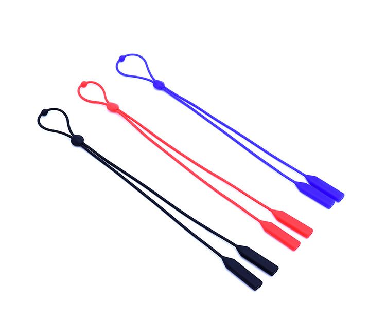 Unisex Glasses rope silicone glasses rope children's sports running drift glasses leg fixed elastic neck adjustable_voghion.com