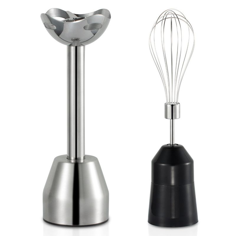 Zestaw blendera ręcznego 4 w 1, elektryczny blender z sokowirówką, trzepaczką do jajek, końcówkami do ubijania, 600 W, standard UE_voghion.com