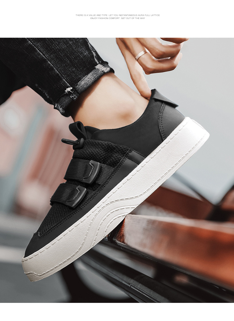 Sports Forrest Gump Shoes Live Broadcast Style Hong Kong Korean Fashion Catwalk Work Clothes Trendy Men S Shoes Four Seasons New Thick_voghion.com