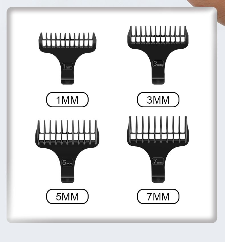 Professional Hair Clipper – High-Power USB Rechargeable, Self-Sharpening Stainless Steel Blade, Ultra-Quiet 36dB For Bald Fades & Hair Carving_voghion.com