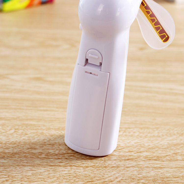 Handheld LED Licht Emittierende Fan Mit Blinkenden Wörter DIY Kreative Werbung Elektrische Fan Mini Fan Mit Custom Logo_voghion.com