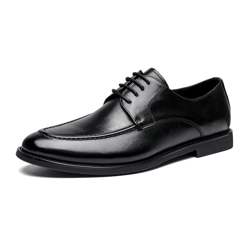 TerraStride Summer Business Casual Thick-Soled Loafers Genuine Leather Slip-On Shoes Men's Top Layer Cowhide_voghion.com