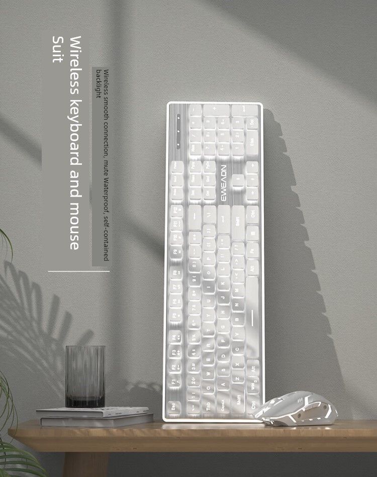 Days Selection/gyao/Fearless Pro For Wireless Bluetooth Keyboard Mouse Suit Mute Charging Without Delay_voghion.com