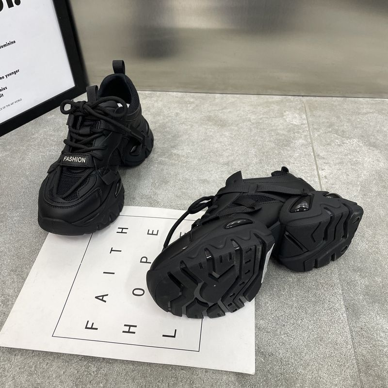 Spring and autumn fashion multi-functional casual sports shoes with thick soles_voghion.com