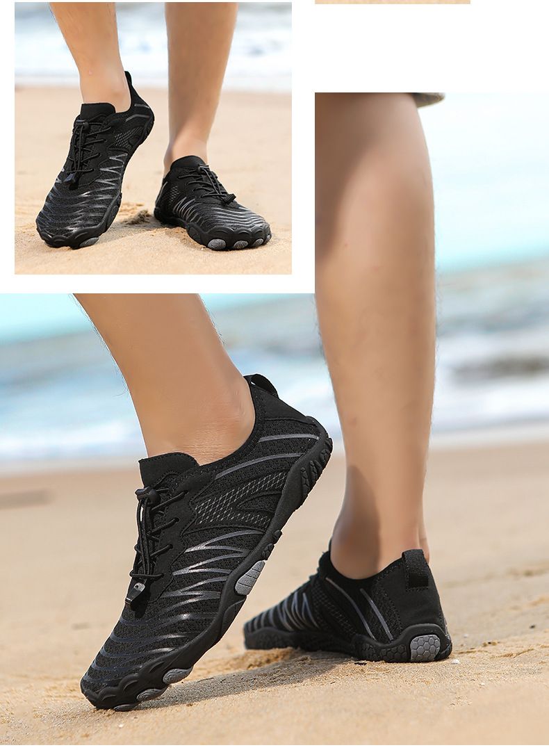 Scarpe da acqua unisex ad asciugatura rapida per nuoto, escursionismo, spiaggia - Calzini da acqua leggeri e antiscivolo con fodera comoda, design basso per uomo e donna_voghion.com