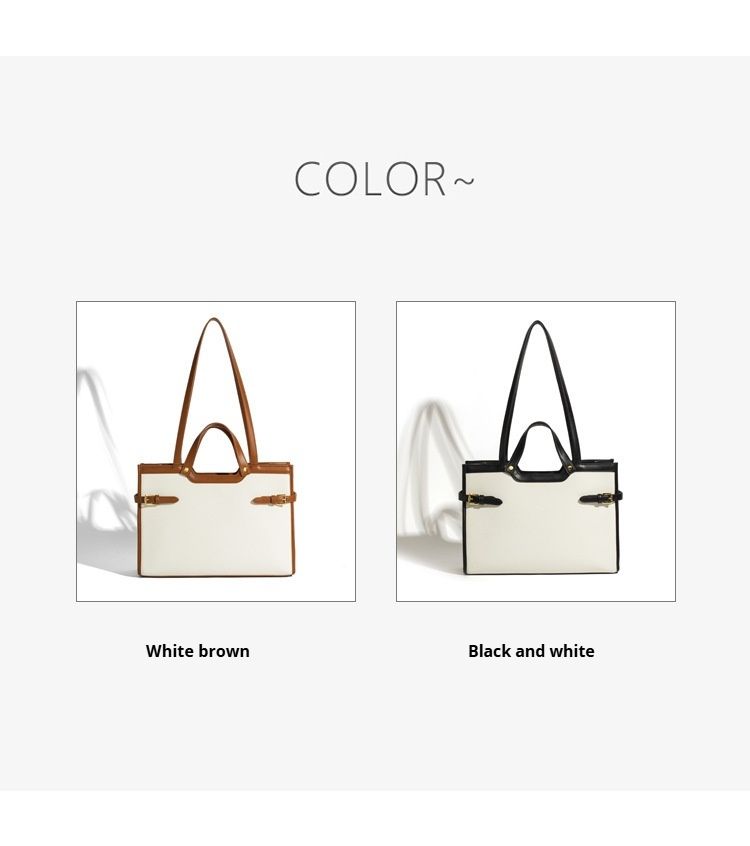 Borsa a tracolla in tela alla moda da donna 2025 - Borsa vintage per pendolari, borsa per laptop di grande capacità, borsa a tracolla versatile e borsa a mano per lavoro e uso quotidiano_voghion.com