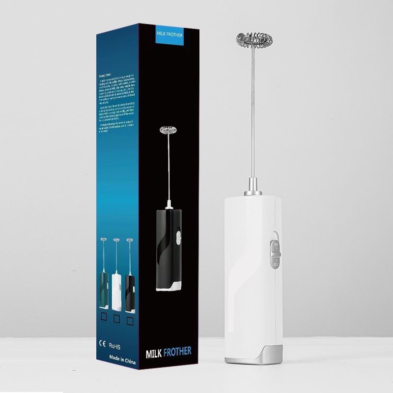 Mini-Elektro-Milchschäumer, Mixer, kabelloser Kaffee-Schneebesen, Mixer, Skimmer, Hand-Ei-Schläger, Cappuccino-Mischer für die Küche_voghion.com