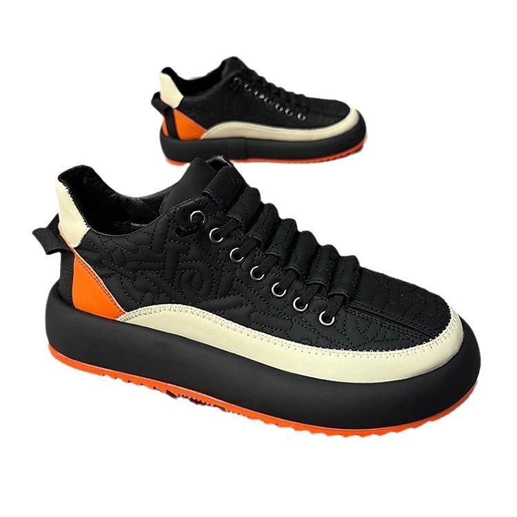 Scarpe da uomo in cotone e peluche, extra large, nuove, primavera-autunno 2025, sportive e casual, scarpe alla moda_voghion.com
