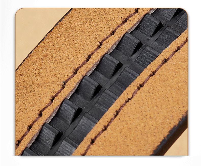 HOT No 3.5cm Width Genuine Leather Belt Straps Without Automatic Buckle Waist Belts Black Brown Plus Size 130 140 150cm_voghion.com