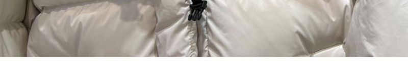 Women's Short Puffer Jacket With Color Block Design, Lightweight Hooded Winter Coat, Warm Duck Down Filling, Casual Streetwear For Petite_voghion.com
