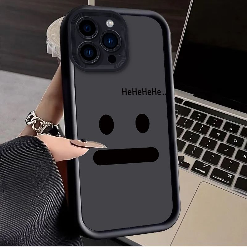Funny Little People Case For IPhone 16 15 14 13 12 11 Pro Max XS X XR 8 7 6S 6 Plus SE 2020 Liquid Silicone Shockproof Cover_voghion.com