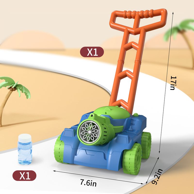 Machine à bulles automatique pour enfants, style chariot, pour jeux en plein air et mariages, 800 bpm et plus, avec lumières LED._voghion.com