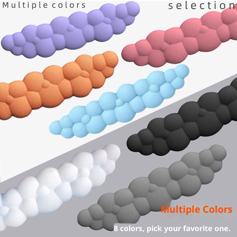 NeoGear Cross-Border Neuheit Cloud Große Memory-Schaumstoff-Handgelenkstütze für Schreibtisch und Büro – rutschfeste Handballenauflage für Tastatur und Tastatur_voghion.com