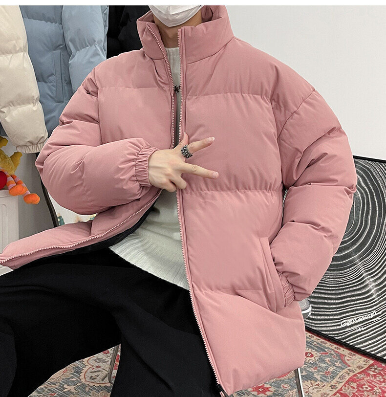Nuovo Cappotto di Cotone 2023 Autunno/Inverno Pane Vestito Coppia Inverno Cappotto Ispessito Cappotto di Cotone da Uomo e da Donna Taglie Forti_voghion.com