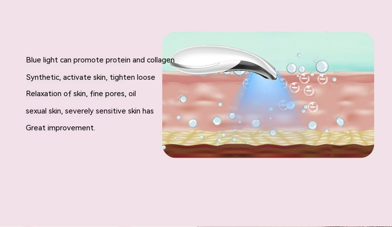 Neck lighting lines, lifting, tightening, anti wrinkle mass, false color light and adjustment instrument for_voghion.com