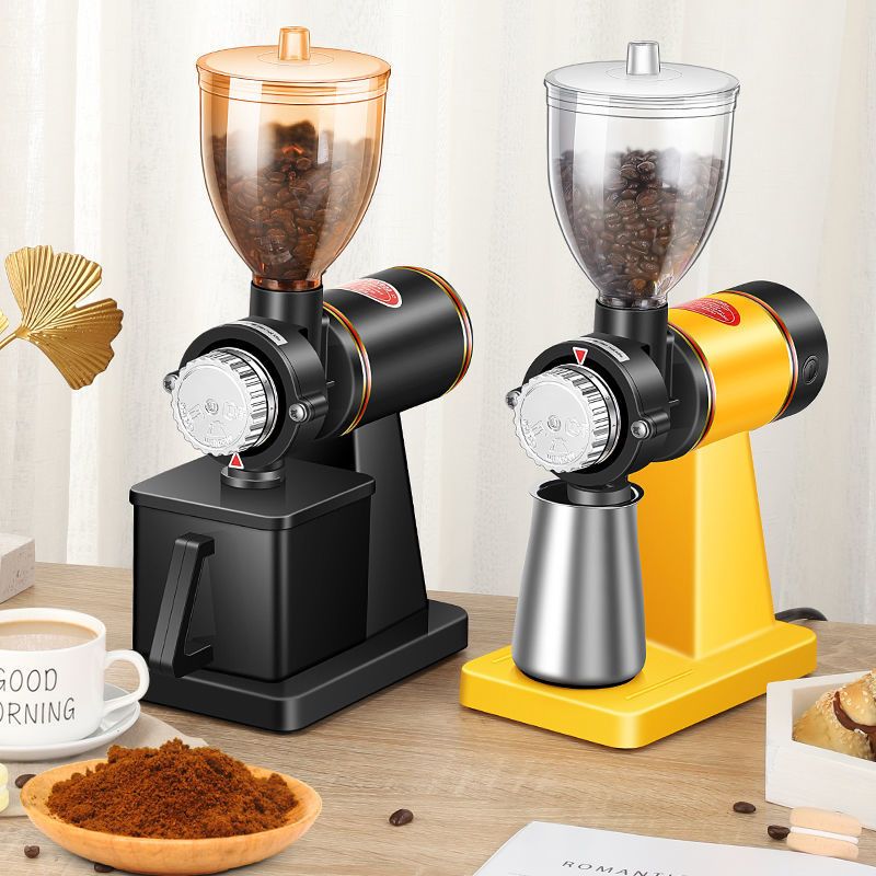 Machine à café électrique italienne à infusion manuelle, style Little Flying Eagle, à usage domestique, avec moulin à grains_voghion.com