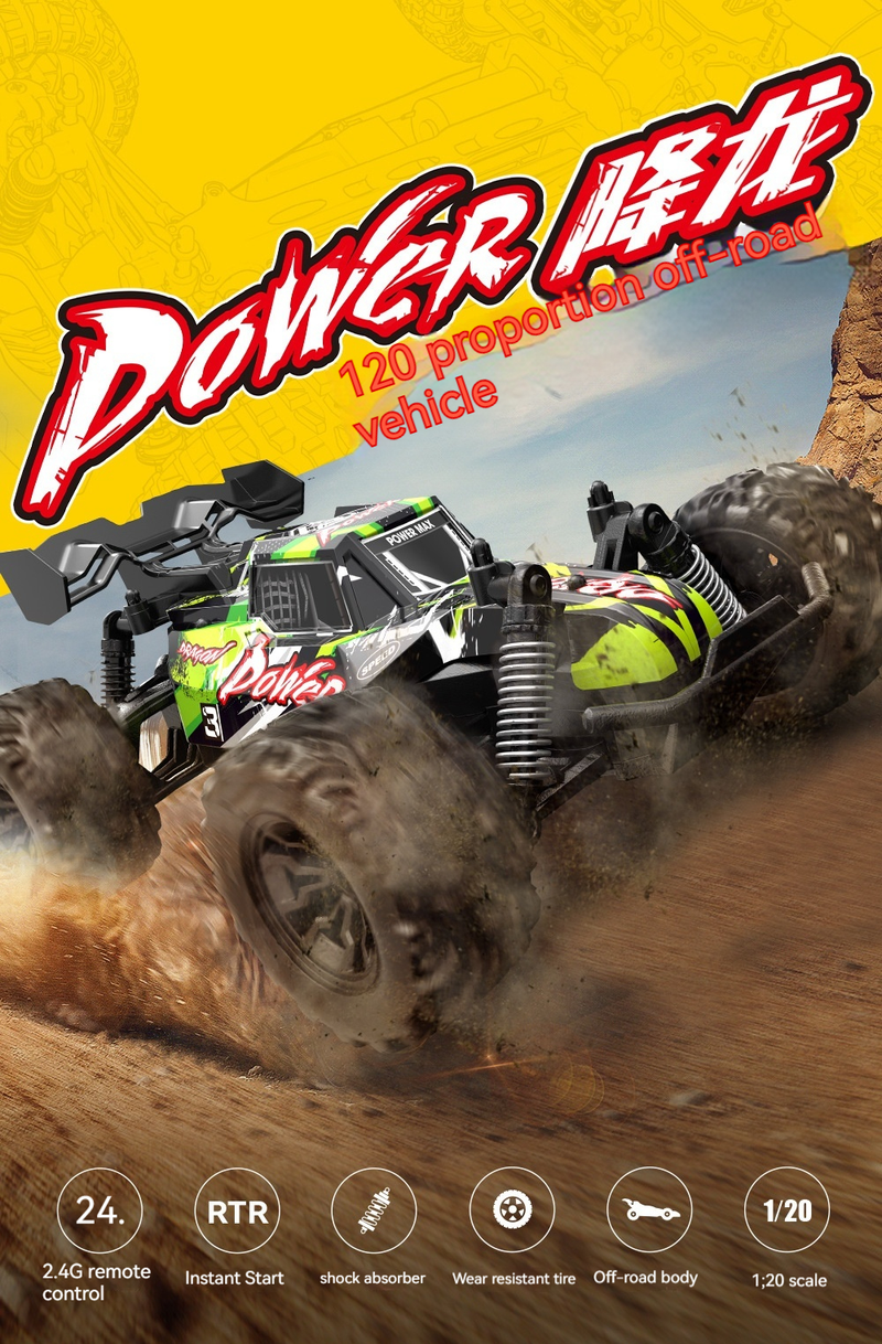 RC Cars: 20 Professional Remote-Controlled Off-Road Vehicle Drift Race Climbing Toy Cars_voghion.com