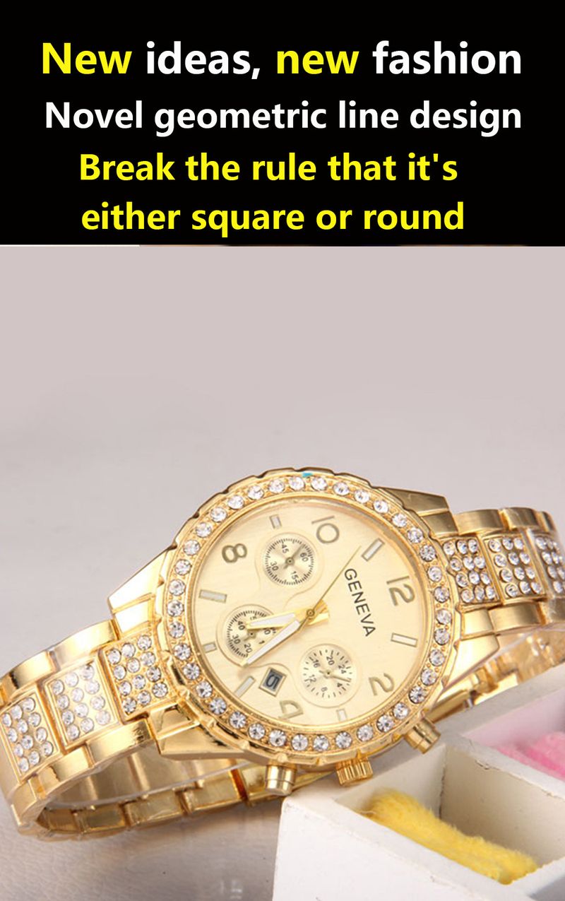 Elegant Stainless Steel Quartz Watch With Mineral Glass, Water Resistant, Luminous Hands, And Butterfly Clasp For Women_voghion.com