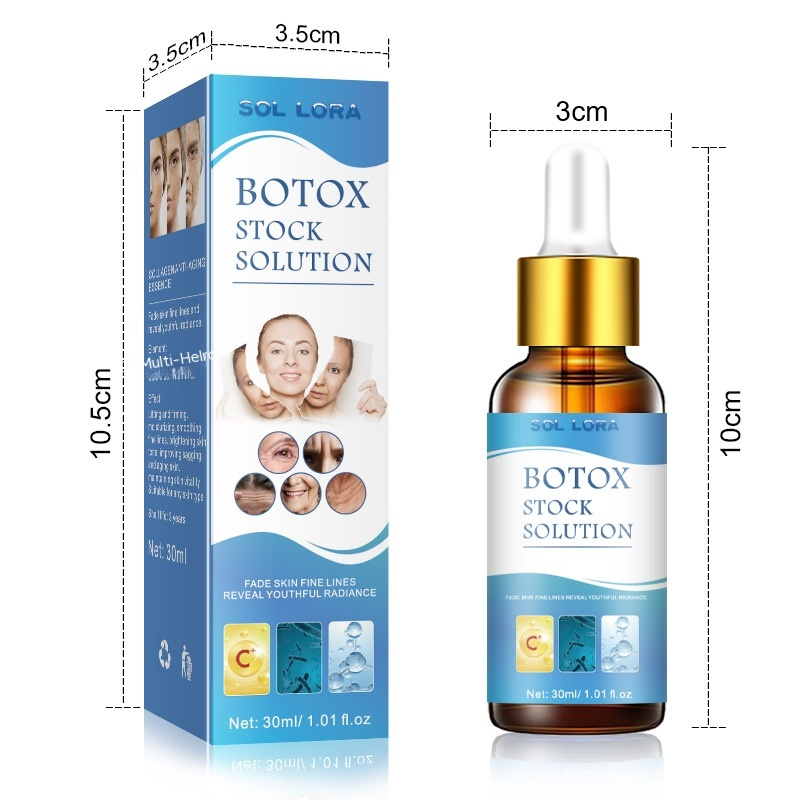 SOL LORA Anti Wrinkle Original Liquid can light fine lines black spots, moisture, tender skin, and prevent aging session_voghion.com