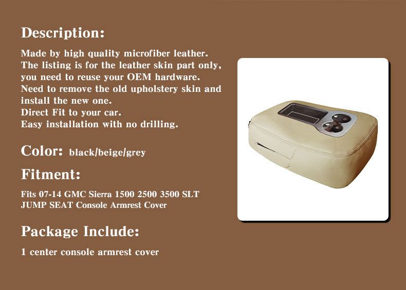 Applicable to 07-14 Chevrolet solode armrest box protective cover zipper jump gloves car cross-border_voghion.com