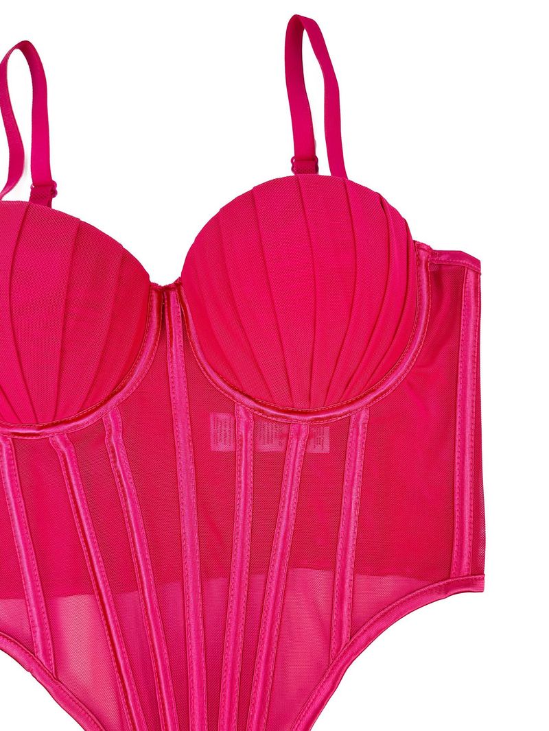 Women's Clothing Pleated Design Herringbone Bra High End Outer Wear Bra With Cup Pads Body Shaping Sling_voghion.com