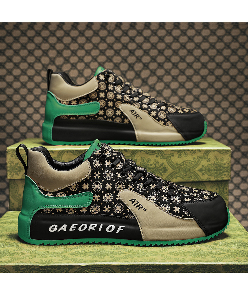 Herren-Sneakers 2023 Frühjahr und Sommer neue chinesische rote Netzschuhe im gleichen Stil Forrest Gump Retro-Taschensohle Papa-Schuhe lässige Sportschuhe_voghion.com