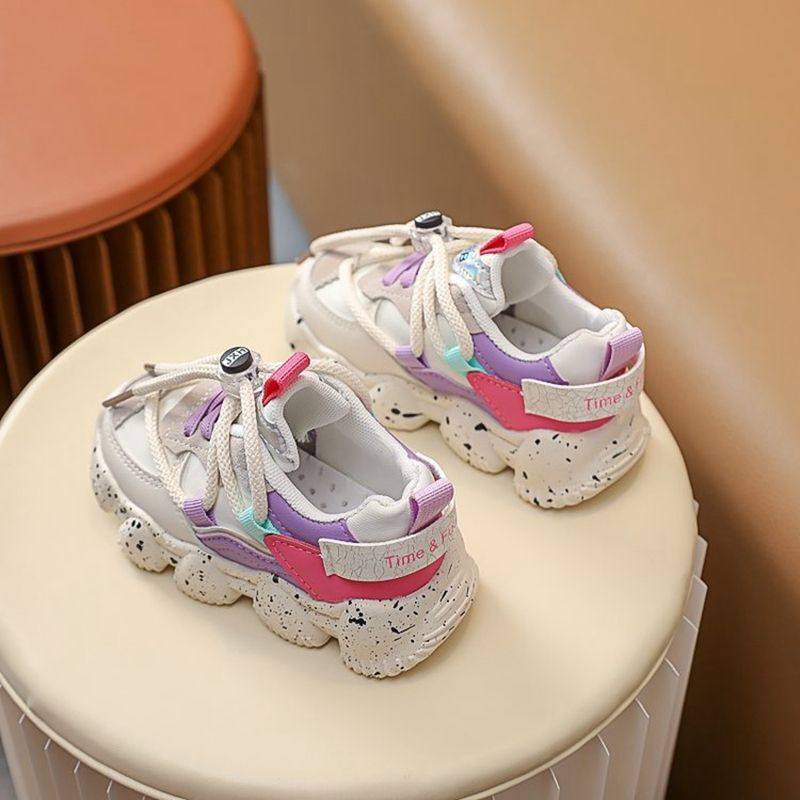 SHLIANG Maat 21-30 Baby Peuter Schoenen Voor Jongens Meisjes Ademende Kinderen Casual Schoenen Sneakers Antislip Kinderen Sportschoenen Tenis S056B_voghion.com