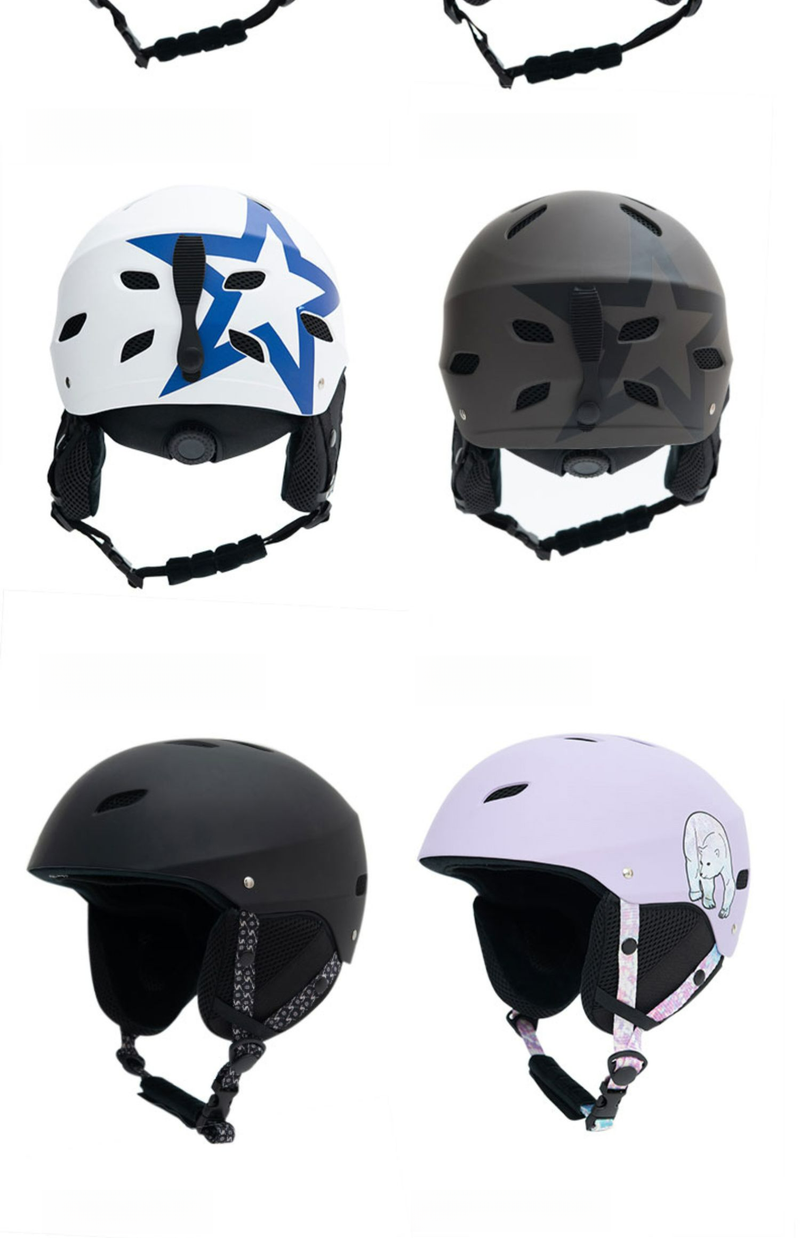 VECTOR Ski Women, Breathable Anti Collision Skiing Equipment For Adults, Men's Protective And Warm Snow Helmet_voghion.com