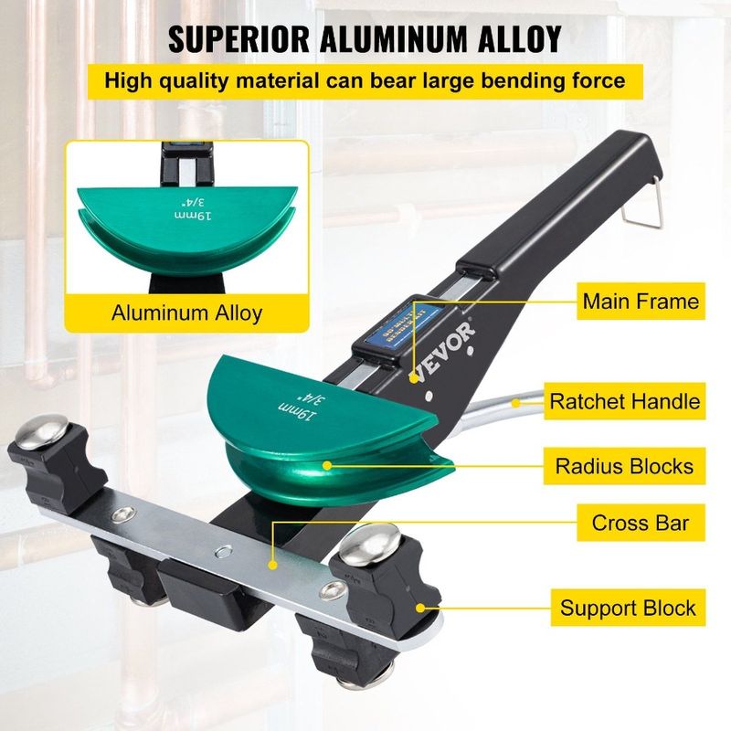 Tubi colorati 7 gradi pollici mm 90 per e 622 stampi piegatura rame re alluminio con 8 avanti 47 1 piegatore inverso tubo di rame_voghion.com