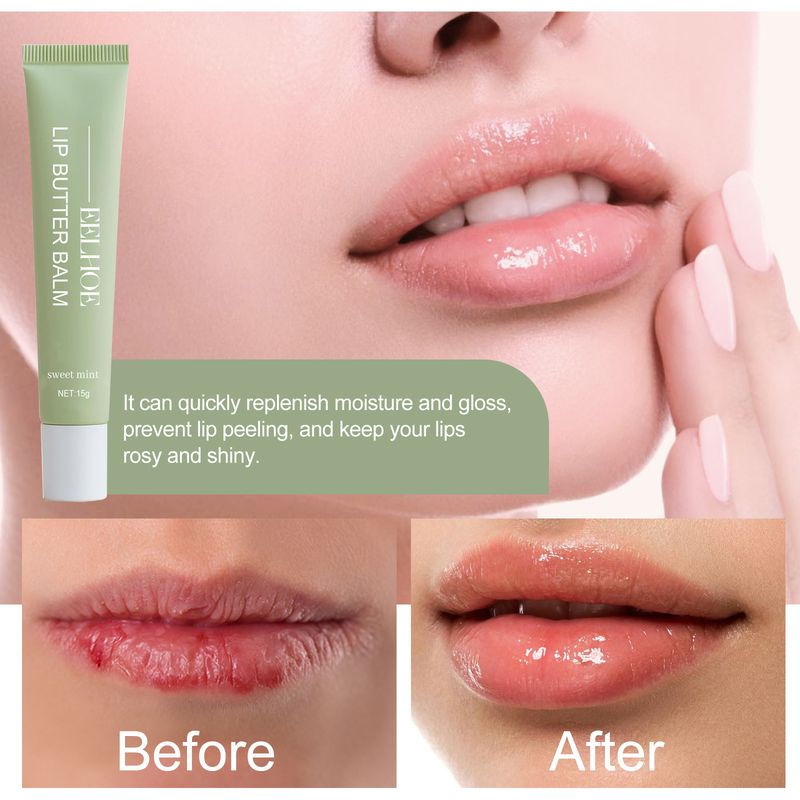 EELHOE Moisturizing Lip Balm, Moisturizing, Non-Greasy, Easy To Absorb, Moisturizing, Hydrating And Diluting Lip Lines And Lip Care Cream_voghion.com