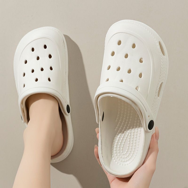 Indumenti da esterno con fori, scarpe estive da donna, paio di pantofole in EVA da uomo, sandali da donna_voghion.com