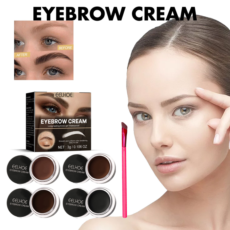 La tintura EELHOE è liscia, mantiene il colore, impermeabile, non crea vertigini, creando un aspetto naturale tridimensionale e di lunga durata_voghion.com