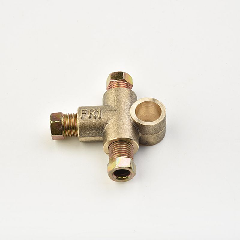 Unions Upgrade Your Brake System Way T Piece Tee with 3 Male Nuts Short Union M10 10mm for 3/16 Pipe_voghion.com
