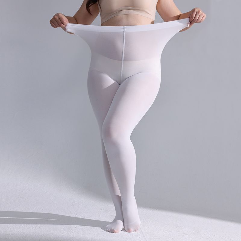 2025d Elastische Strumpfhose mit hoher Taille für Damen, bunte Strümpfe in Übergröße_voghion.com