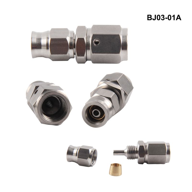 AN3 auto MotorBike Hydraulic Brake Oil Hose Banjo Fitting stainless Steel 10mm for PTFE e_voghion.com