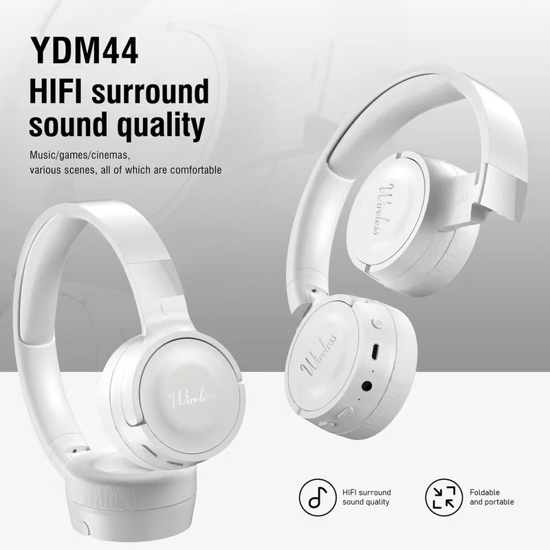 Over-Ear Bluetooth Earphones True Wireless Noise Cancelling HiFi High-Quality Sound With Mic For Calls And Music Deep_voghion.com