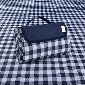 Blanket|Beach Mat|Indoor Outdoor Picnic Blanket, 203.20cm X 152.40cm Sandproof And Waterproof Large Suitable For Beach,_voghion.com