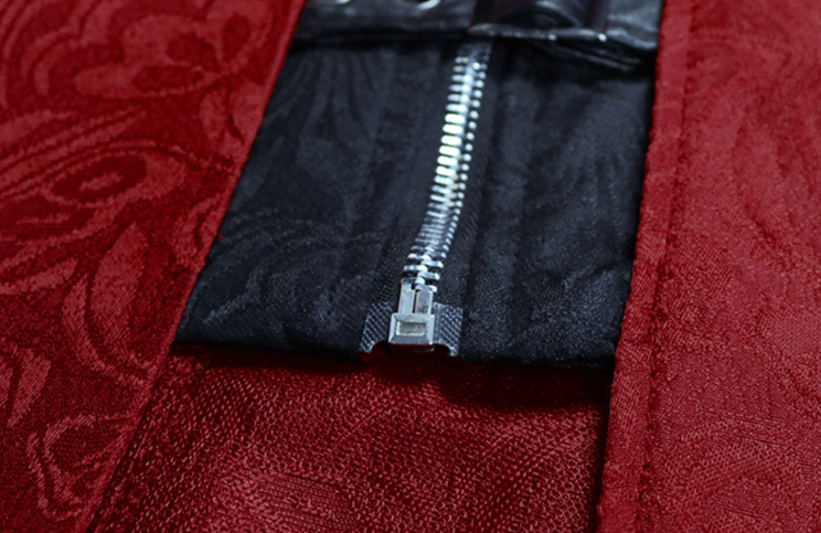 Medieval Halloween Retro Splicing Jacket Men's Gothic Dark_voghion.com