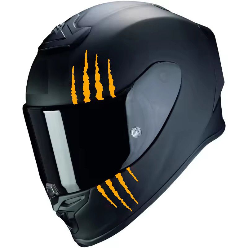 Helmet Stickers Monster Ghost Claw Line Stripes DIY Motorcycle Tank Scooter Body Decoration_voghion.com