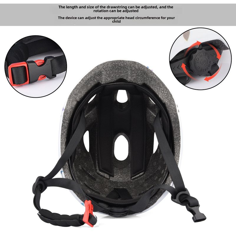 Spot Kinderhelm integrierter Kinder-Balance-Autohelm Babyhelm Rollschuhlaufen Skateboard Reithelm_voghion.com
