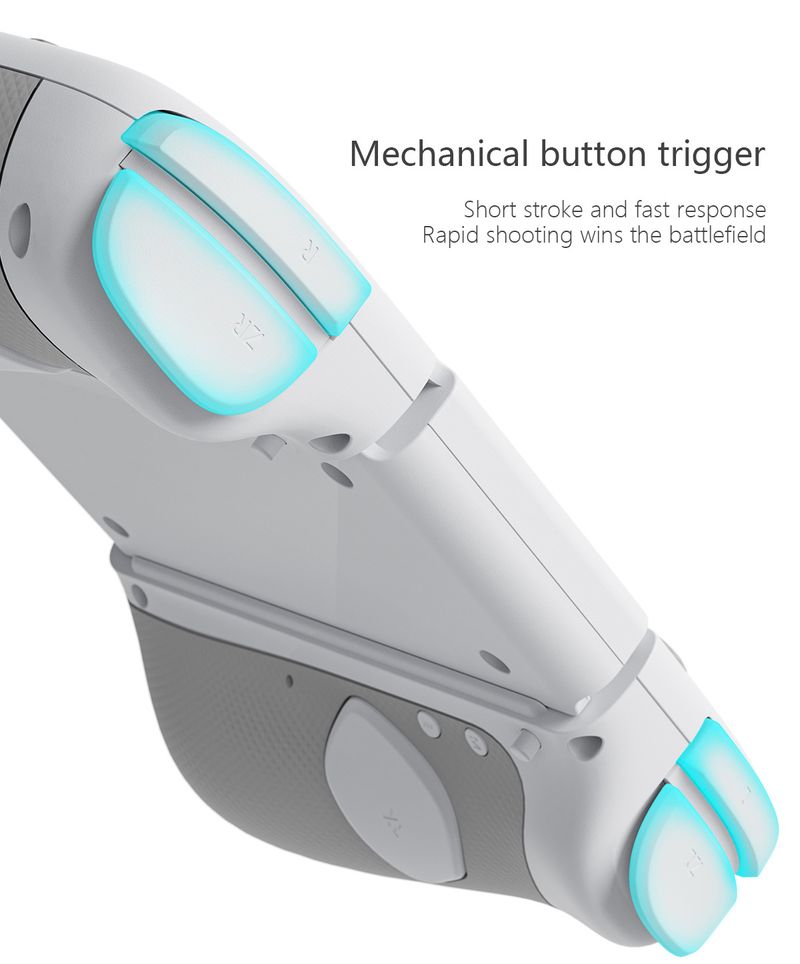 LinYuvo Switch Joy Con Mechanical Button With Adhesive Backing, Colorful Lights, Macro Function, Bluetooth Game_voghion.com