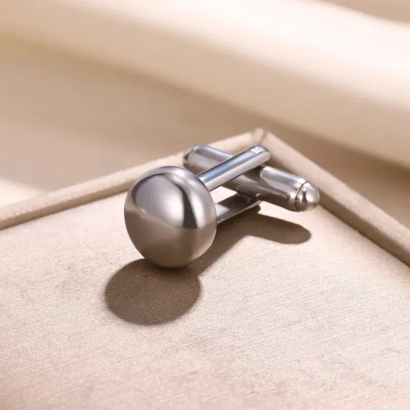 Gemelli da polso per uomo, bottoni da polso, fermagli per camicia, fibbia in acciaio inossidabile, gioielli da sposo per matrimonio._voghion.com