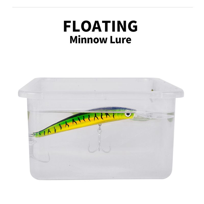 Sea Fishing Bionic Lure Laser Minnow Plastic Hard 17cm 27g Bait 10 Colors Optional DW358_voghion.com