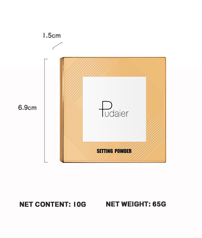 Matte Oil Control Setting Honey Makeup Concealer Powder_voghion.com