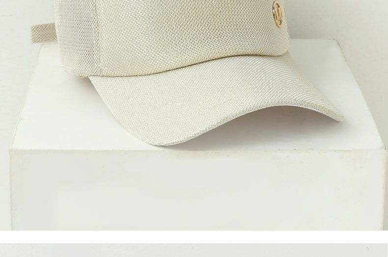 Hat Women's summer mesh breathable cap m standard thin sunscreen Sun hat Korean version versatile sun hat_voghion.com